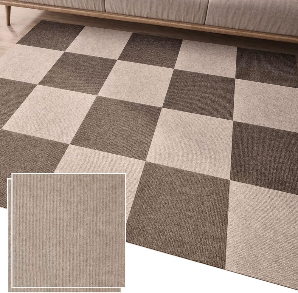 タイルカーペット ジョイントマット ペット用 厚手4mm 30*30cm 置く